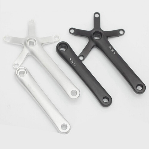 Bike Crankset BCD130mm for 3Sixty Folding Bike,Silver 2