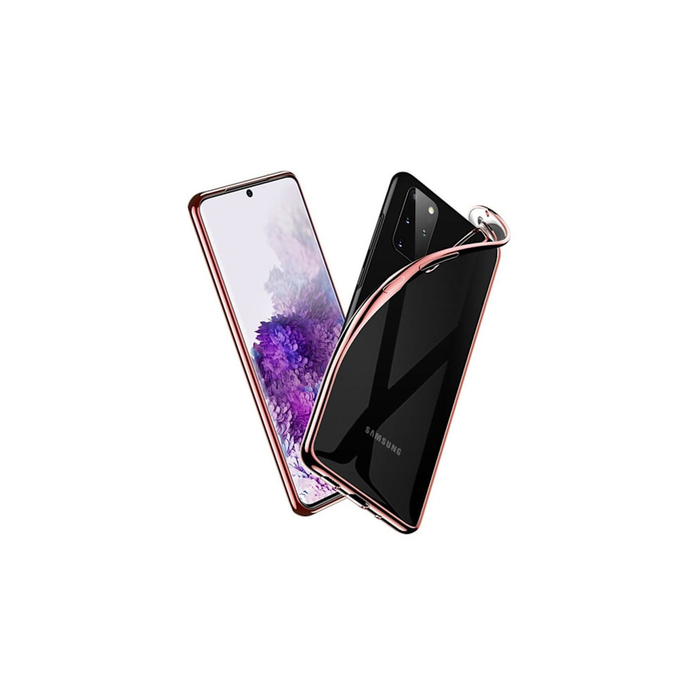 Compatible With Samsung Galaxy S20 Plus - Floveme Silicone Case Silver 9377112426556