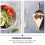 7 Pcs Stainless Steel Corn Fork Flatware Fruit Fork Dessert Fork Home Tableware Food Pick 3