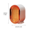 1200W Ceramic Fan Heater, 3 Second Fast Heating/2 Modes - White 3