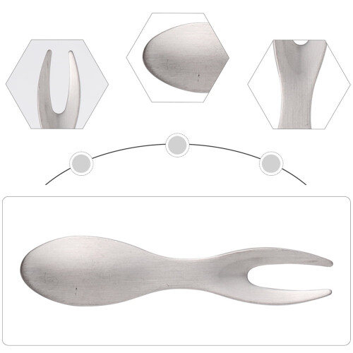 7 Pcs Stainless Steel Corn Fork Flatware Fruit Fork Dessert Fork Home Tableware Food Pick 1