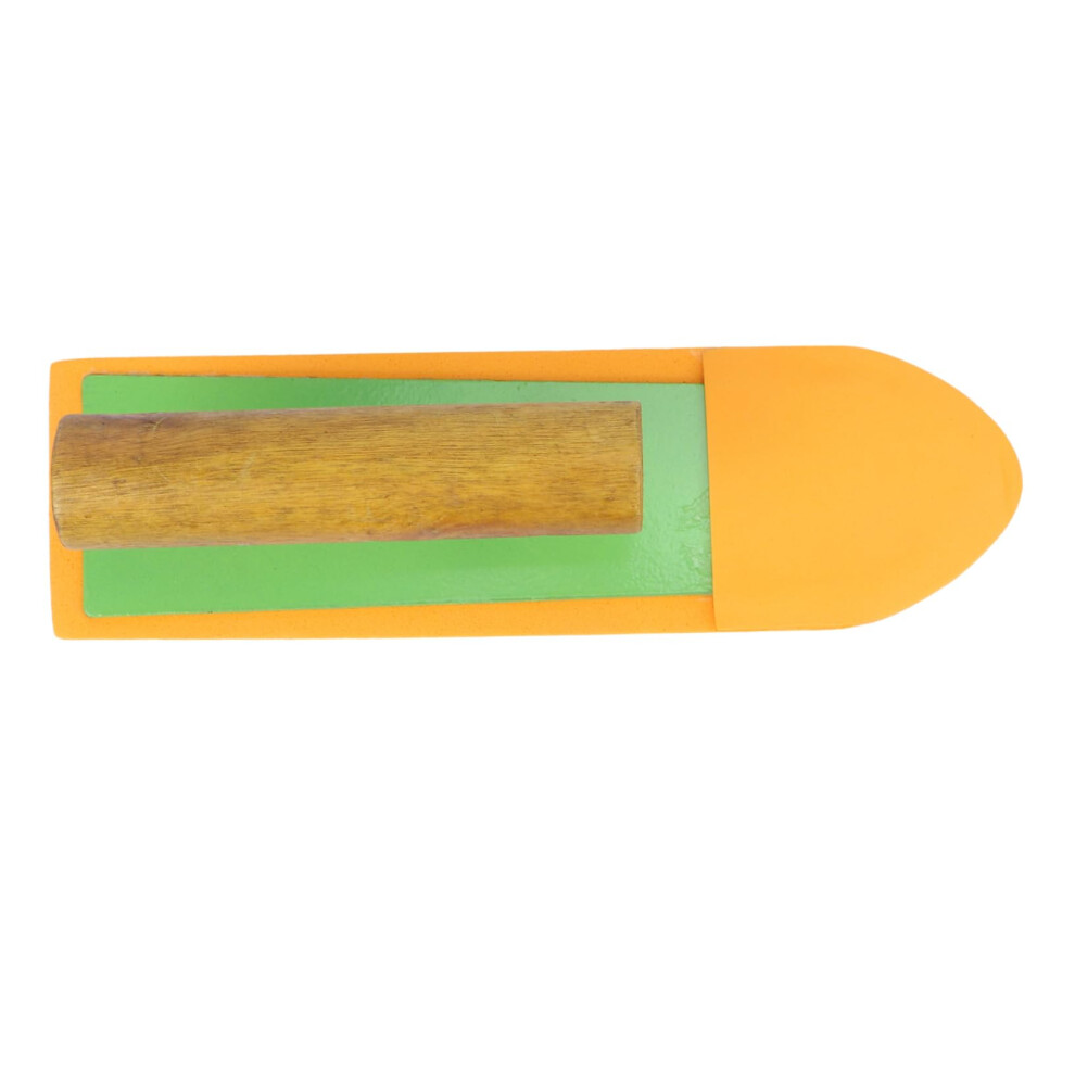 Plaster Trowel With Ergonomic Wooden Handle And Nonstick Pad For Wall, Tile And Drywall 9053599998136