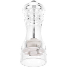 Acrylic Grinder Clear Condiment Jars Black Pepper Refillable Stainless Steel Ceramics