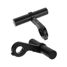 Bicycle Handlebar Extension Mount Aluminum Bracket for Light and Speedometer Universal Fit Cycling