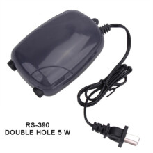 Mini Aquarium Air Pump Fish Tanks Oxygen Aerator Pump with Bracket Airline Tubing Air Stone Control Valve and Soft Air Tube