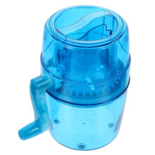 Manual Ice Crusher Hand Crank Ice Shaver for Summer Drinks Home and Outdoor Durable Build