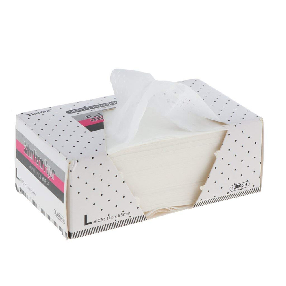 Hair Perm End Papers 1000 Sheets TearâResistant Breathable Salon Hair Dye Paper Sheets