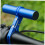Aluminum Alloy Bike Handlebar Extension Mount for Flashlight Bell Code Table, Extra Space, Easy Fit 4