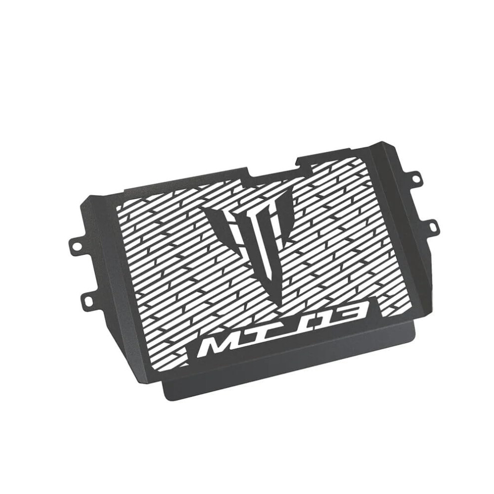 Motorcycle Radiator Guard Aluminum Grill Protector For Yamaha Mt03 20152021 Black 9455672654210