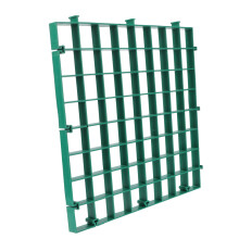 Reusable Plastic Tree Grate with DIY Interlocking Guard for Garden and Weather Resistant Use