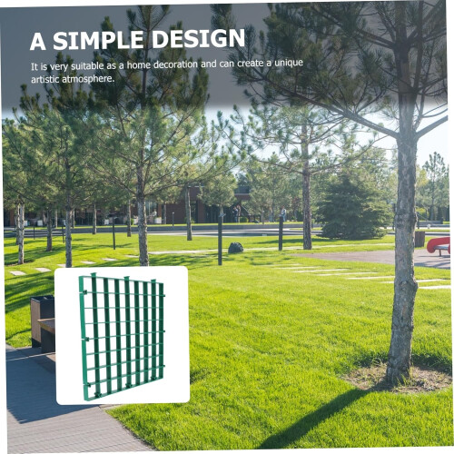 Reusable Plastic Tree Grate with DIY Interlocking Guard for Garden and Weather Resistant Use 1