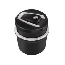 Car Ashtray with LED Blue Light, Flame Retardant, Airtight Lid, for MG Astor ES5
