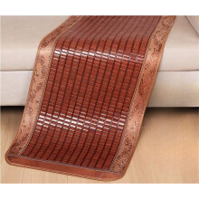 Bamboo Sleeping Mat Foldable Cooling Mahjong Style Bed Pad for Summer Home Dorm Sofa 80x180cm