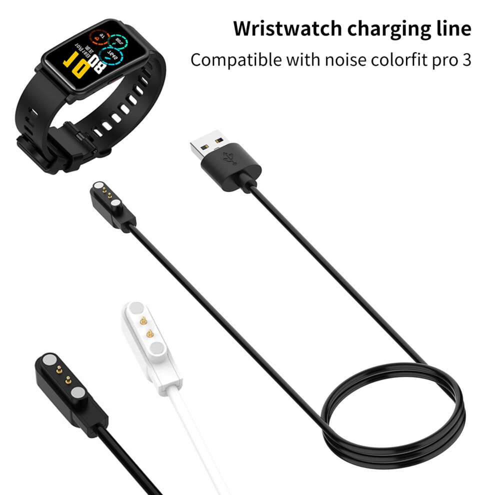 Lifetechs Charger Cradle Short Circuit Protection Fast Charging Tpe Magnetic Smart Watch Charging Cable Dock For Noise Colorfit Pro 3/Pro2/Ultra 9377112430508