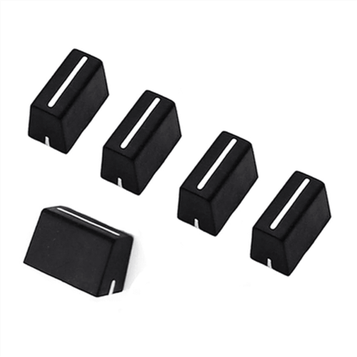 5pcs Universal Fader Knobs Fader Cap Straight Slide Potentiometer Cap for DJ Controller Mixers Console ,,XDJ 2