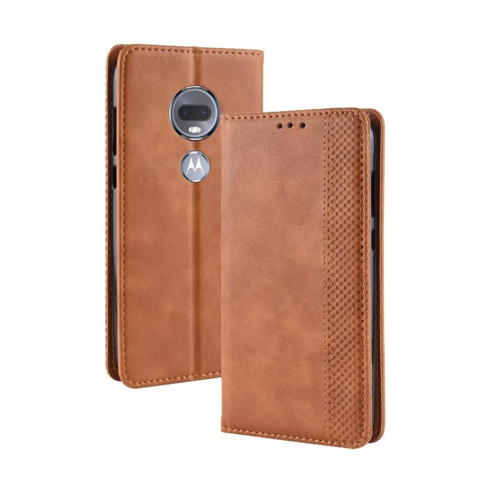 Case For Motorola Moto G7 Wallet Pu Leather Magnetic Closure 9377112432908