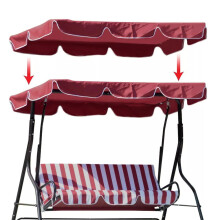 ZGAD Swing Top Cover Canopy 300D Replacement Garden Patio Outdoor 66x45 75x52 77"x43" 74"x45"