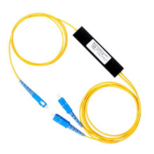 Durable ABS Plastic 1X2 Optical Splitter for Reliable Signal Branching and Distribution