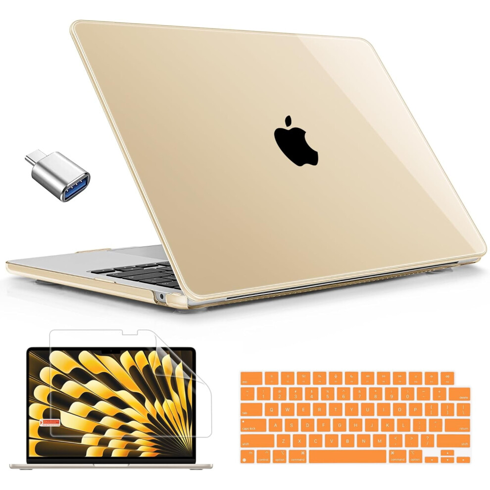 Case For Macbook Air 15 Inch 2023 M2 Chip A2941 Case With 15 .3" Liquid Retina Display & Touch Id Cover, 9027700424623