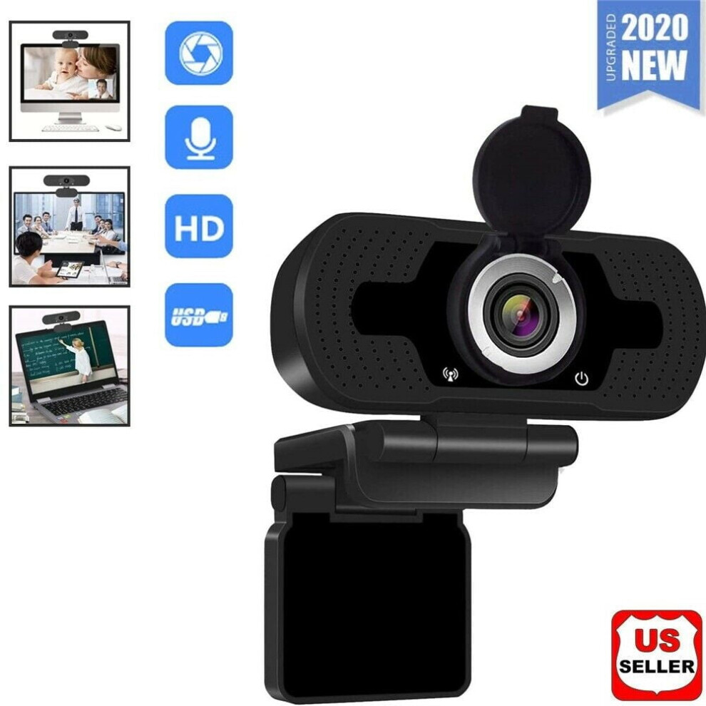 1080P Full Hd Usb Webcam For Pc Desktop & Laptop Web Camera With Microphone Full Hd 9027700424487