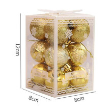 Dainzusyful Red Christmas Ornaments, 12pcs Xmas Balls Decorations Baubles for Tree, Party, Wedding – Big Deals!