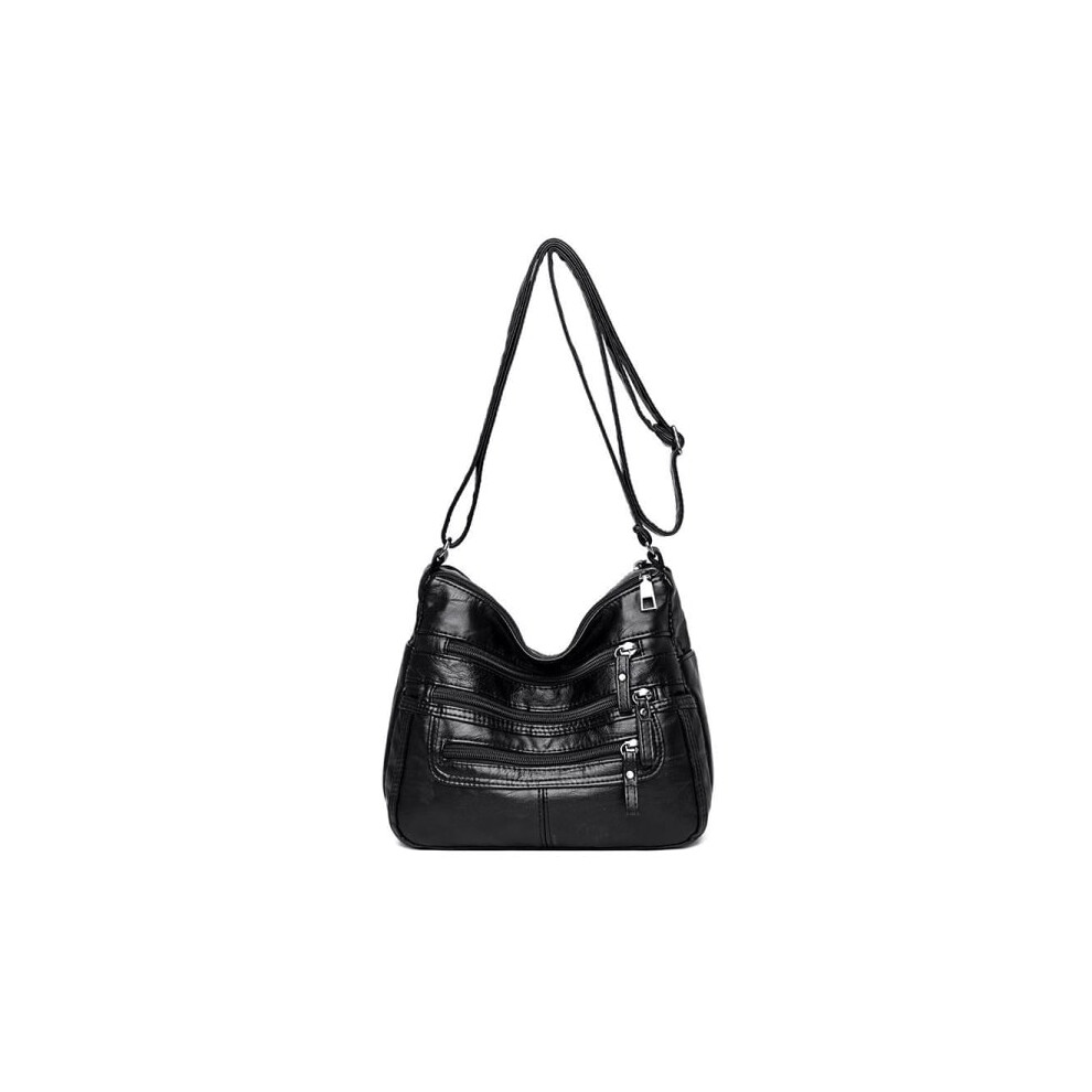 Women Small Messenger Bag Pu Leather Shoulder Wallet Handbag Ladies Crossbody Lightweight Messenger Multi Pocket 9027700428973