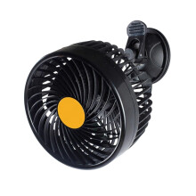 12V 24V Car Cooling Fan Powerful Quiet ClipOn Portable Design for Travel and Long Drives