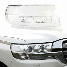 (High Right) Car Headlight Headlamp Clear Lens Auto Shell Cover Light Caps Transparent Front Lampshade For Toyota Land Cruiser 2016 2017 2018