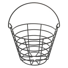 1pc Golfs Ball Basket Wrought Iron Storage Basket Outdoor Balls Holder