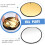 Photography Light Reflector and Diffuser Panel 2in1 Foldable for Portrait and Macro Photography 5