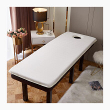Massage Table Topper 5cm Memory Foam with Triple Head Design and NonSlip Straps for Spa Beds R60x180cm