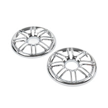 Motorcycle Rear Speaker Trim Chrome Fairing Cover for Harley Touring FLHTK FLHTCU Road Glide Ultra