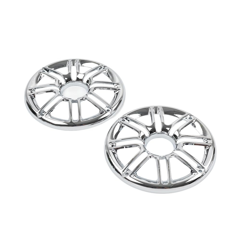 Motorcycle Rear Speaker Trim Chrome Fairing Cover For Harley Touring Flhtk Flhtcu Road Glide Ultra 9053599999522