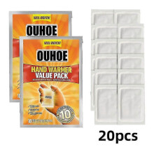 (20pcs) 10/50pcs Disposable Warme Sticks Self-heating Cold-proof Winter Outdoor Warming Abdomen Warming Patch Warm Body Patch