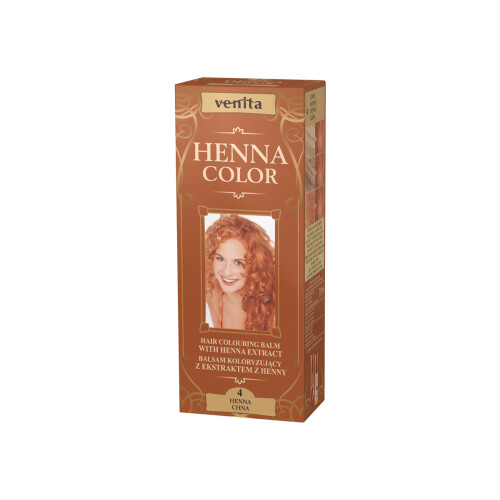 VENITA ΦΥΣΙΚΟ Henna NR.4 Χρώμα Μαλλιών Βαφή Κρέμα Σωληνάριο Έτοιμη προς Χρήση