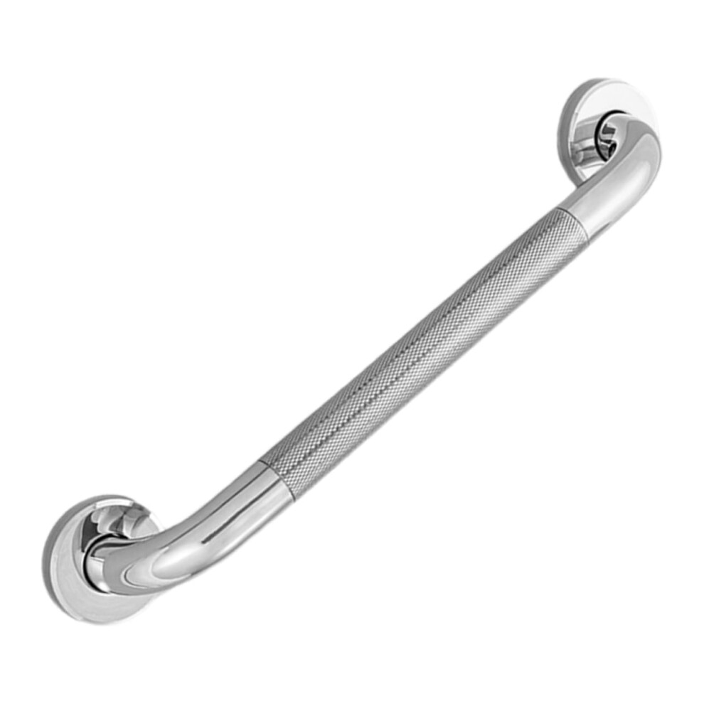 Bathroom Safety Grab Bar with NonSkid Grip for Elderly, Wall Mounted Shower and Toilet Handrail