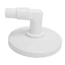 Pool Skimmer Vacuum Plate with 90 Elbow Adapter for Inground Swimming Pool, Large Durable Design