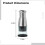 Stainless Steel Garlic Press with Clear Container, NonSlip Base, RustResistant Ginger Crusher 3