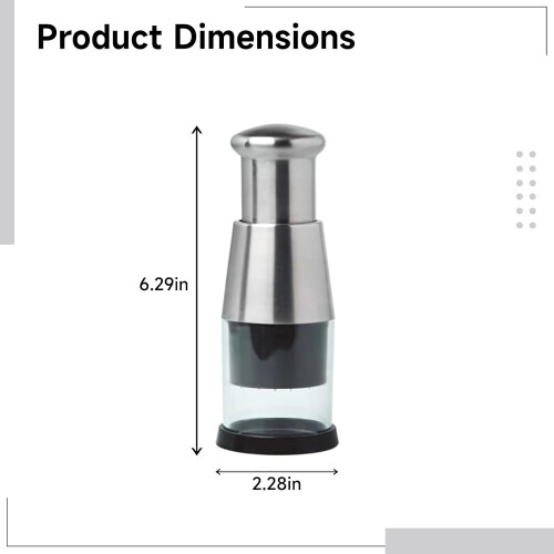 Stainless Steel Garlic Press with Clear Container, NonSlip Base, RustResistant Ginger Crusher 2