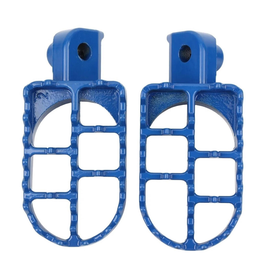 Aluminum Motorcycle Foot Pegs Antiskid Grip For Honda Xr50 Crf50 Crf70 Crf80 Red 9455672655378