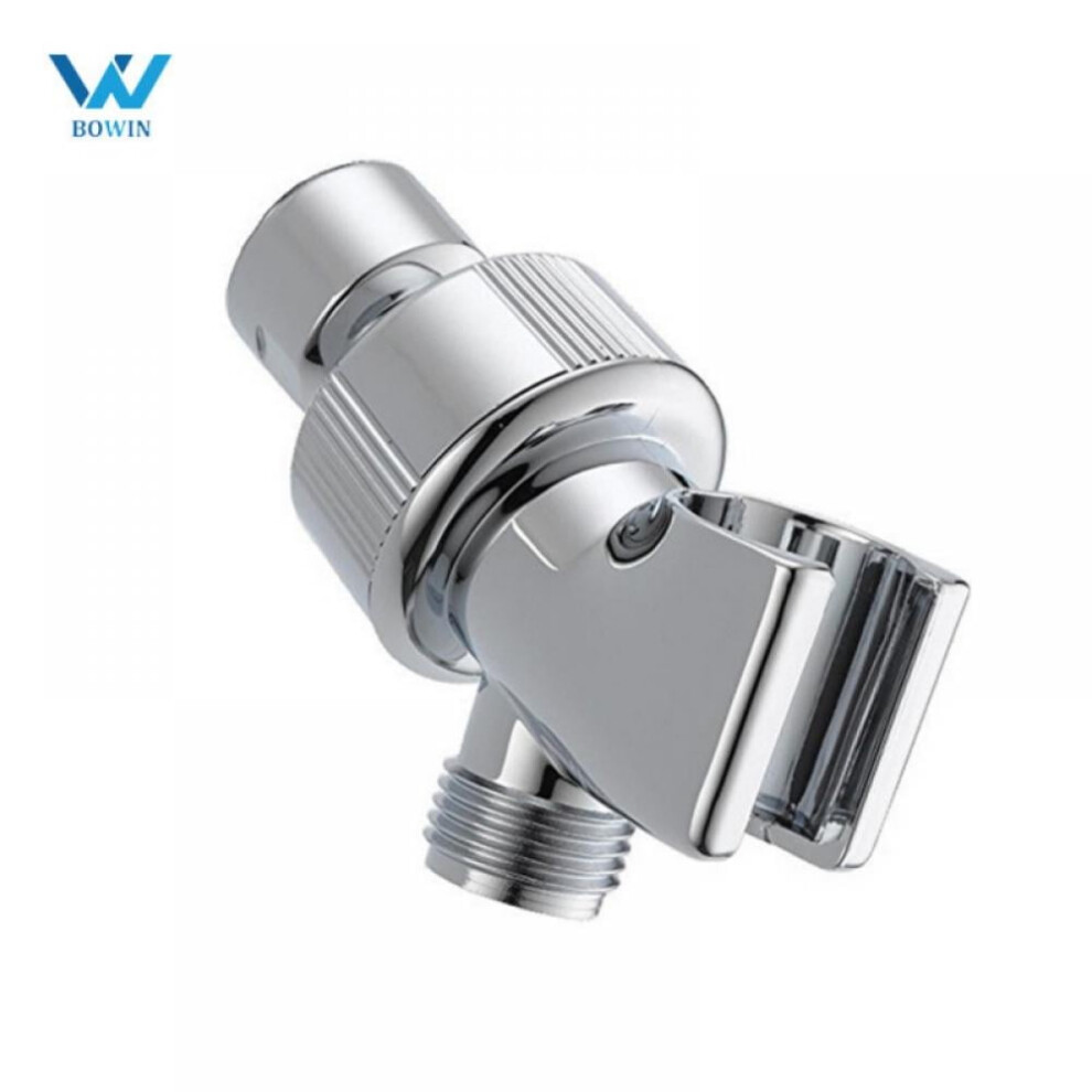 Shower Head Holder For Hand Held Showerheads Adjustable Shower Arm Mount With Universal Wall Hook Bracket And Brass Pivot Ball Bathroom Product 9377112435459