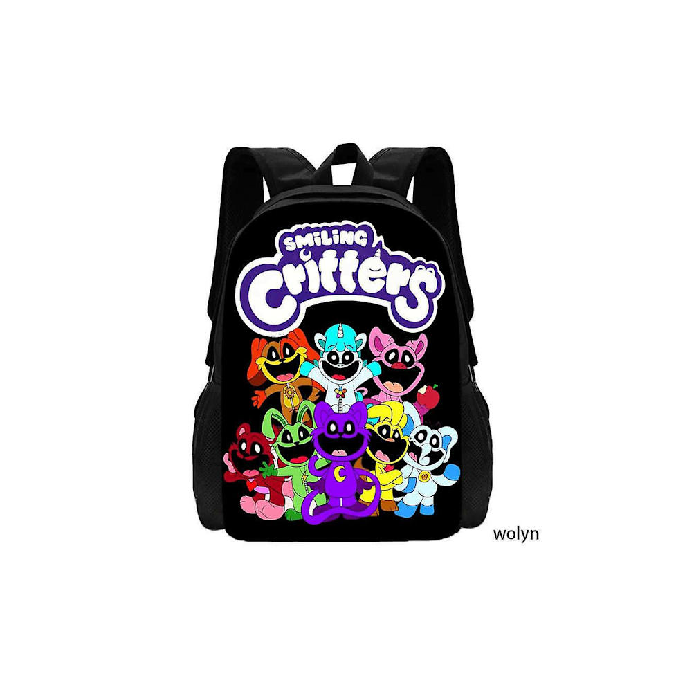 Poppy Playtime 3 Smiling Creatures Children's School Bag Backpack