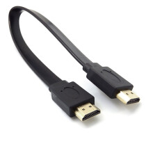 TanChengg Cord TV Short to Male Audio for Male Cable Full PS3 Flat HDTV Plug Video cable A to C Cable