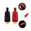 Mizh 2Pcs Dip Net Joint Dip Net Connector Universal Adapter Dip Net Pole Accessories 3