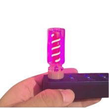 Perfect Alley USB Glass Bottle Mini Dimmable Night Light, Touch DIY Creative Atmosphere Bedside Lamp, Car Atmosphere Light