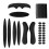 Universal Helmet Foam Pads Replacement Set Helmet Sponge Lining [DB] Black 3