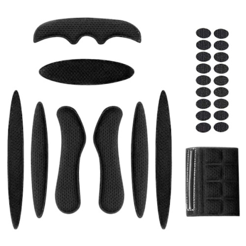 Universal Helmet Foam Pads Replacement Set Helmet Sponge Lining [DB] Black 1