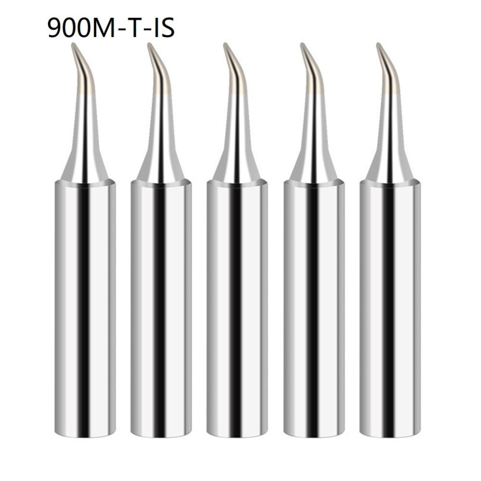 5Pcs 900M-T Copper Soldering Iron Tips Lead-Free Welding Solder Tools 9027700431034