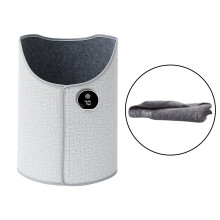 Folding Space Heaters Electric Foot Warmer with Tip-Over 45Angle Auto-Off and Overheat Protection - for Home, Office Desk, Bedroom Etc