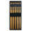 10x Bamboo Chopsticks - Blue/White Black 1